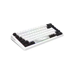 Klawiatura mechaniczna Aqirys Adara Mini HaiMu Linear Pink Czarno-biały