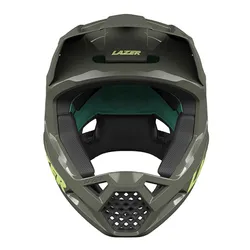 Kask rowerowy LAZER Chase KinetiCore Zielony mat Full Face (rozmiar M)