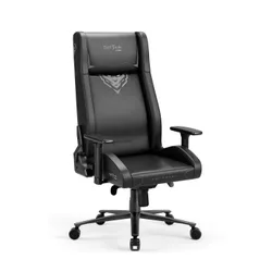 Fotel Diablo Chairs X-Custom Normal Size Gamingowy do 130kg Skóra ECO Czarny