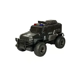 Zdalnie sterowany monster truck policyjny Big Foot RC Truck 1:8
