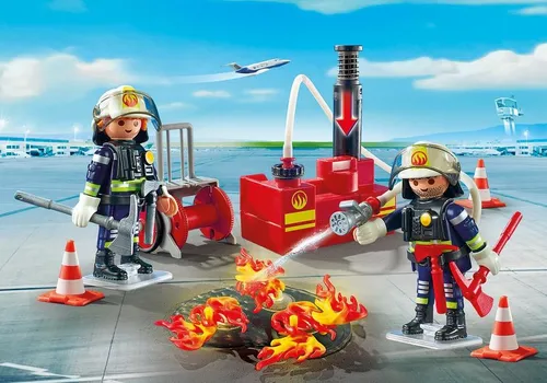 Playmobil yangın Söndürücülü itfaiye binası (5397)