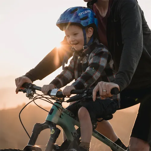 Siodełko na ramę ze stelażem KIDS RIDE SHOTGUN Child Bike Seat 2.0
