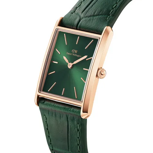 Часы Daniel Wellington Bound Crocodile Emerald DW00100694 зеленый