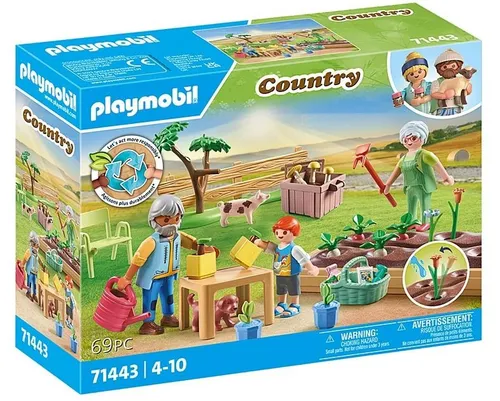 Playmobil Набор фигурок Страна 71443 Дедушкин огород