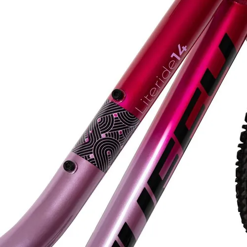 Rower dziecięcy HUFFY Literide Kids 14 cali dla dziewczynki Różowy