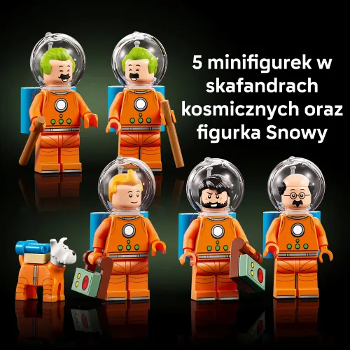 LEGO 21367 IDEAS Tintin i rakieta na Księżyc