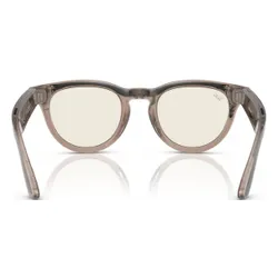 Okulary RAY BAN Meta Headliner Ciepły Kamienny Połysk