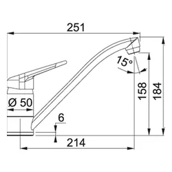 Bateria FRANKE Princess II 115.0470.659 Kamienny szary