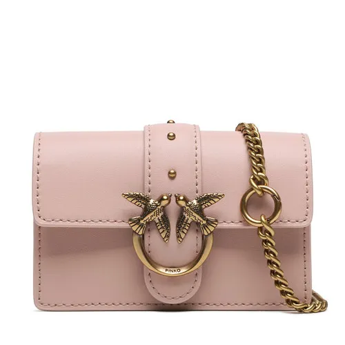 Pinko Love One Micro Bag C pe 23 PCPL 100064 A0f1 Cipria / aur antic Q81Q