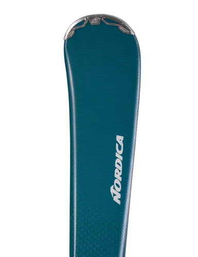 Narty damskie NORDICA BELLE 75 + wiązania MARKER FDT10 z GRIP WALK 2025 - Długość (cm) - 150