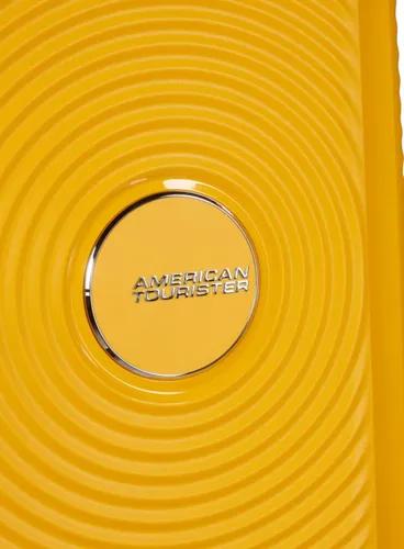 Walizka duża XL American Tourister SoundBox 80cm - golden yellow