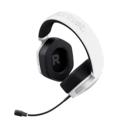 Słuchawki bezprzewodowe z mikrofonem Trust GXT 493PS Carrus Wireless Nauszne Biały
