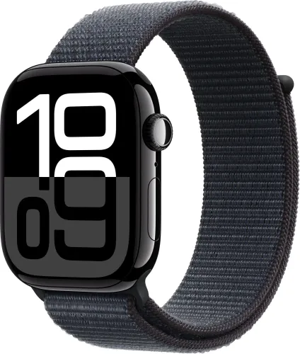 Apple Watch Series 10 GPS + Cellular koperta 46mm aluminium onyks opaska sportowa atramentowy