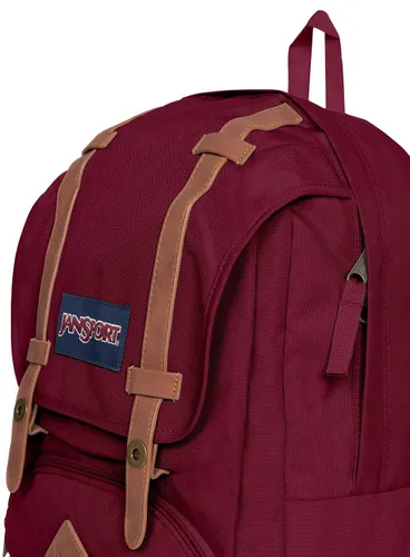 JanSport Cortland Okul Sırt Çantası-turkish red