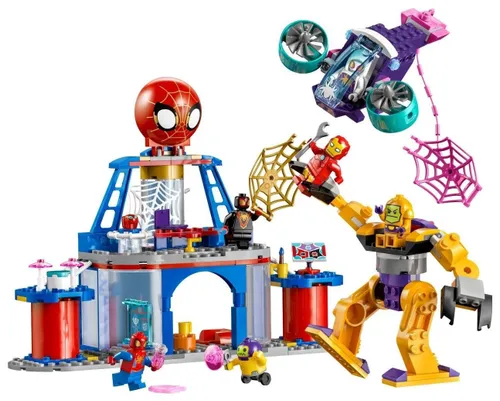 Конструктор LEGO Spidey 10794 штаб-квартира команды пауков