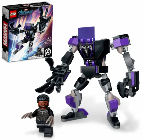 LEGO Marvel Mechaniczna zbroja Czarnej Pantery 76204