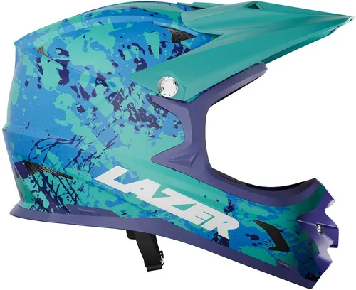 Kask rowerowy LAZER Phoenix+ Niebieski Full Face (rozmiar S)