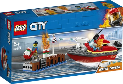 LEGO City rıhtımda yangın (60213)