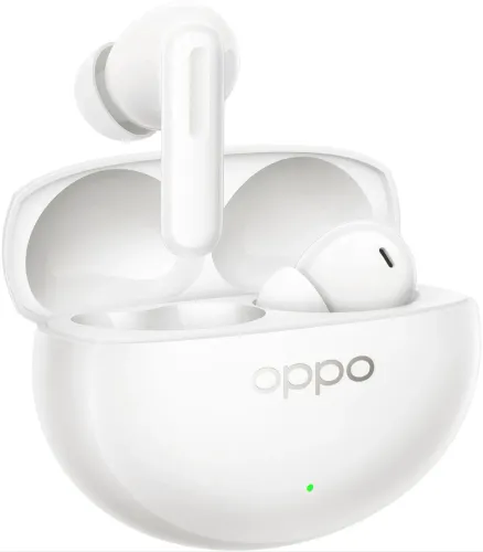 Słuchawki bezprzewodowe OPPO Enco Air5 Pro Dokanałowe Bluetooth 6.0 Funkcje AI Biały