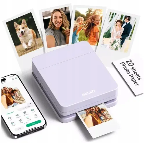 Drukarka Nelko PP03 Fioletowy