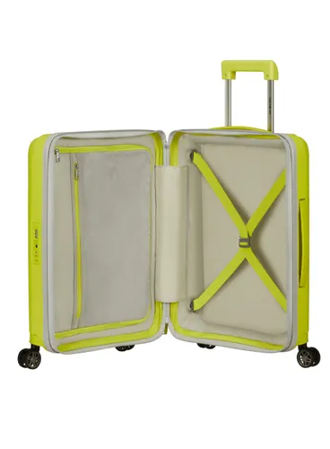 Walizka kabinowa z poszerzeniem Samsonite Hi-FI - lemon yellow