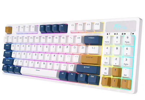 Klawiatura ROYAL KLUDGE RK89 RGB Lemon Switch Biały