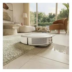 Robot sprzątający iRobot Roomba 575 Combo Funkcja mopowania Stacja oczyszczająca Tworzenie mapy pomieszczenia Funkcje AI Biały