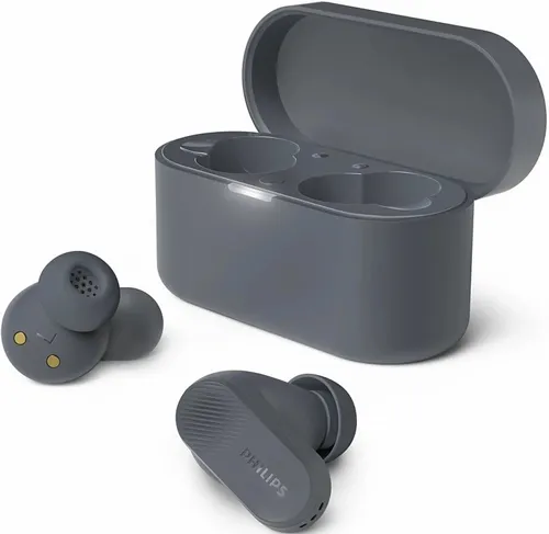 Słuchawki dokanałowe PHILIPS HYBRID ANC TAT3509GY/00 Szary