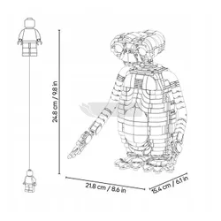 LEGO 21370 IDEAS: E.T. инопланетянин, набор кубиков 18+