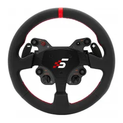 Kierownica Simagic GT1-SR Skórzana 33 cm z łopatkami i szybkozłączem QR70