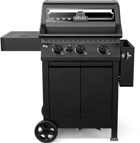 Grill gazowy KOLER Krone Compact Czarny 15.5 kW 60 x 46 cm