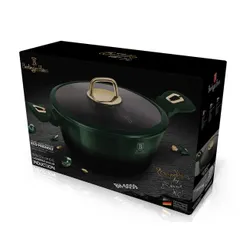 Garnek tytanowy 6.1L 28cm BERLINGER HAUS Metallic Line Emerald BH-6059