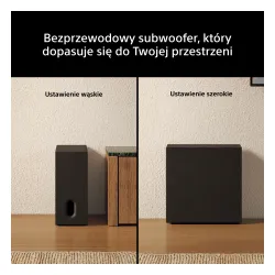 Subwoofer Sony BRAVIA Theatre Sub 8 SA-SW8 300W Aktywny Bezprzewodowy Czarny