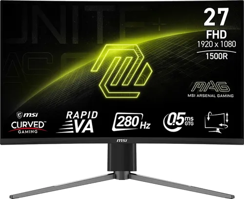 Monitor MSI MAG 276CPXF 27" 1920x1080px 280Hz 0.5 ms [GTG] Curved