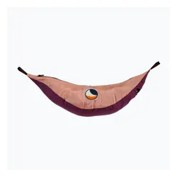 Hamak turystyczny dwuosobowy Ticket To The Moon Original plum/peach
