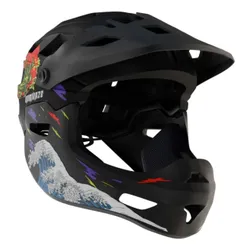 Kask KAMIKAZE Ronin Czarny Full Face (rozmiar L)