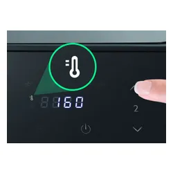 Air Fryer Frytkownica beztłuszczowa HISENSE HAF2900D 8.6l z podwójnym koszem regulacja temperatury