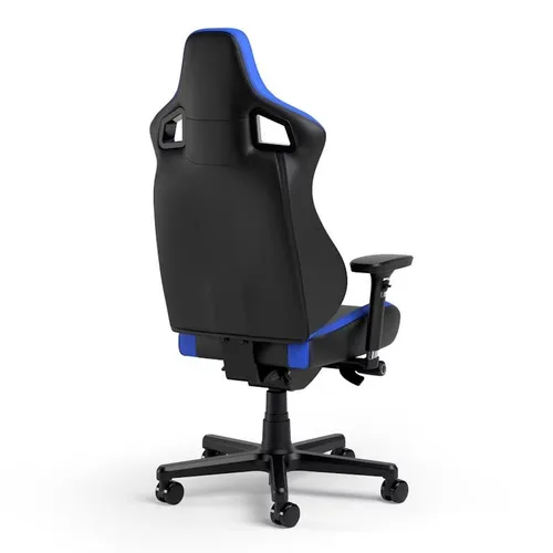 Fotel Noblechairs EPIC COMPACT Black Carbon Blue Gamingowy do 120kg Skóra ECO Czarno-niebieski