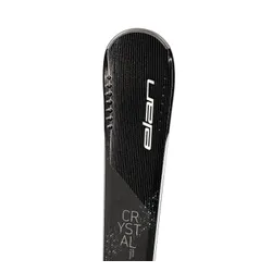 Narty damskie ELAN CRYSTAL + wiązania ELAN EL 9.0 z GRIP WALK - Długość (cm) - 152