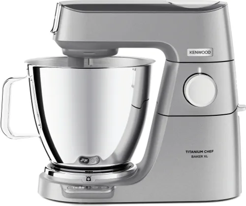 Robot kuchenny planetarny KENWOOD Titanium Chef Baker XL KVL85.704SI (2 misy) z wagą, malakserem i krajarką