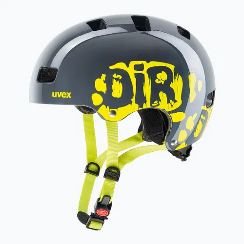 Kask dziecięcy UVEX Kid 3 dirtbike grey/lime