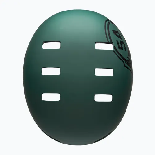 Kask rowerowy Bell Local green black/skull