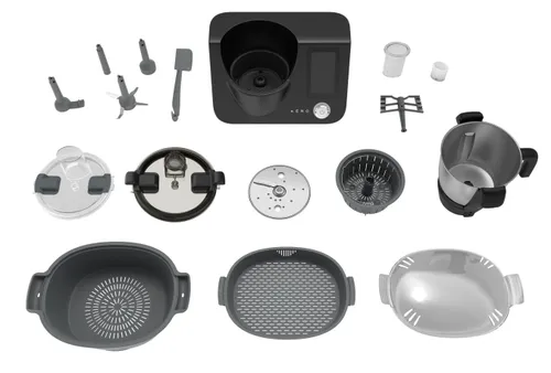 Wielofunkcyjny robot kuchenny AENO ACR0001S GastroLab CR1S (WiFi) z funkcją gotowania, wbudowaną wagą i z dostępem do ponad 150 przepisów