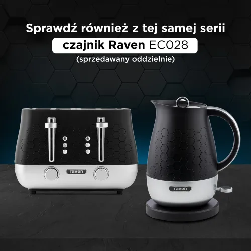 Toster Raven ET009 4 tosty jednocześnie