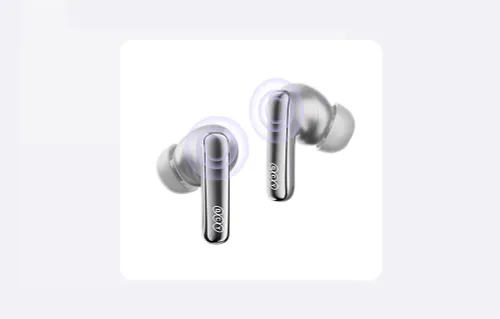 Słuchawki dokanałowe QCY MeloBuds N70 TWS Złoty