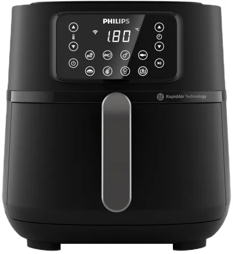 Air Fryer Frytkownica beztłuszczowa PHILIPS Ovi XXL Connected HD9285/96 7.2l Wi-Fi ponad 1000 darmowych przepisów