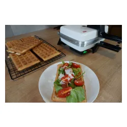 Gofrownica Dezal 301.5.1 N 1300W Różowy