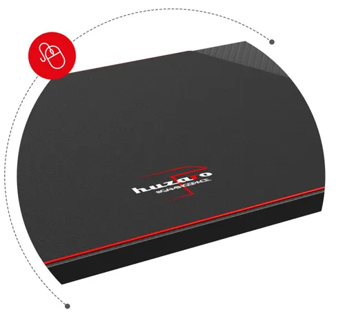 Biurko gamingowe HUZARO Hero 3.3 RGB Czarny