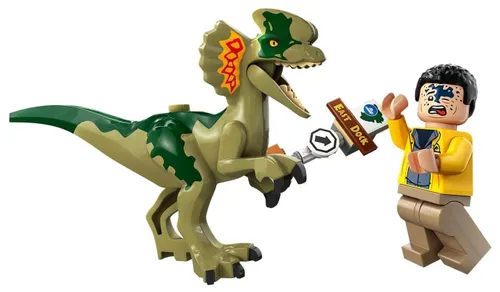 LEGO Jurassic World 76958 засада дилофозавра