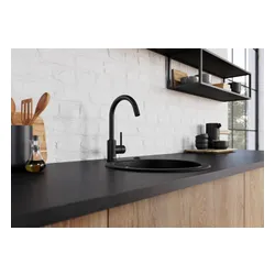 Bateria BLANCO Mida 526649 Czarny mat